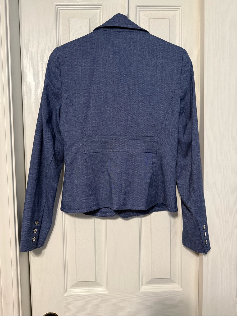 New York & Company Blue and Gray Women's Tailored Blazers - Two-Pack - Picture 4 of 8